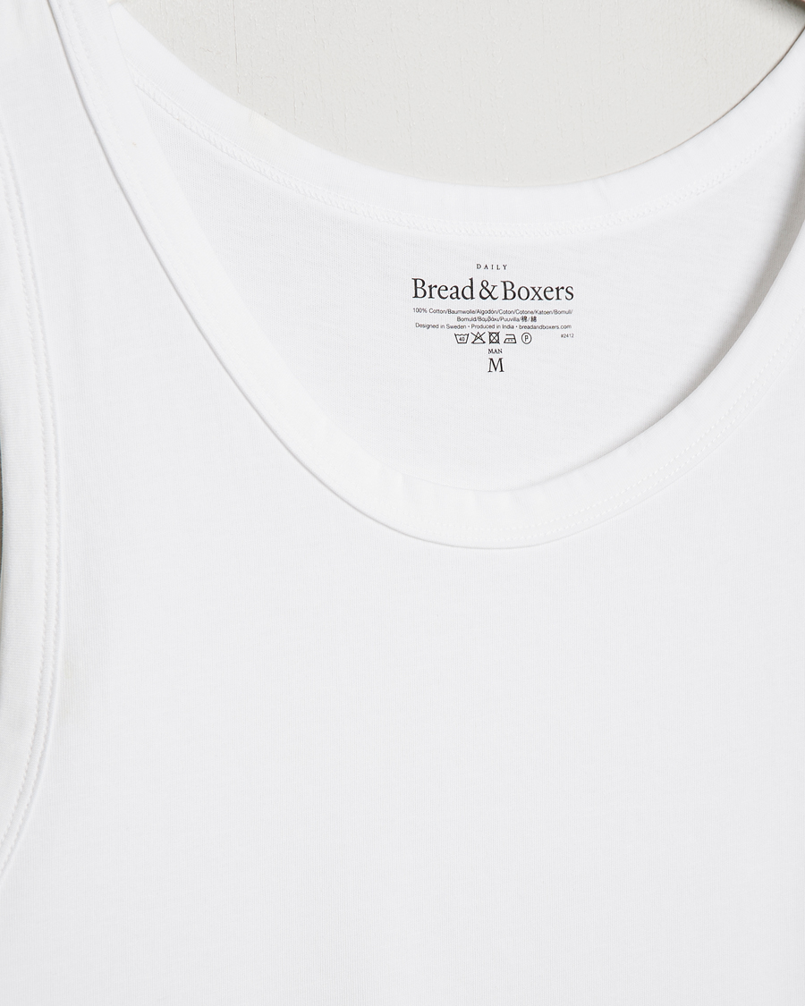 Herren | T-Shirts | Bread & Boxers | Relaxed Tank Top White