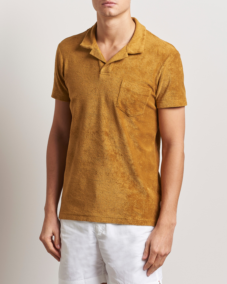 Herren | Poloshirts | Orlebar Brown | Terry 007 Polo Gold