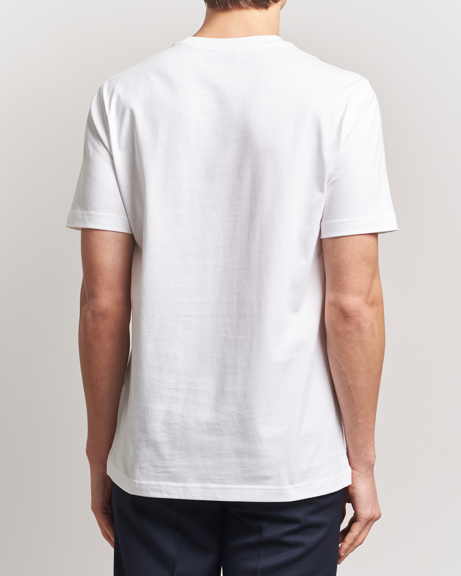 Herren | T-Shirts | Eton | Mercerized Jersey Crew Neck T-Shirt White