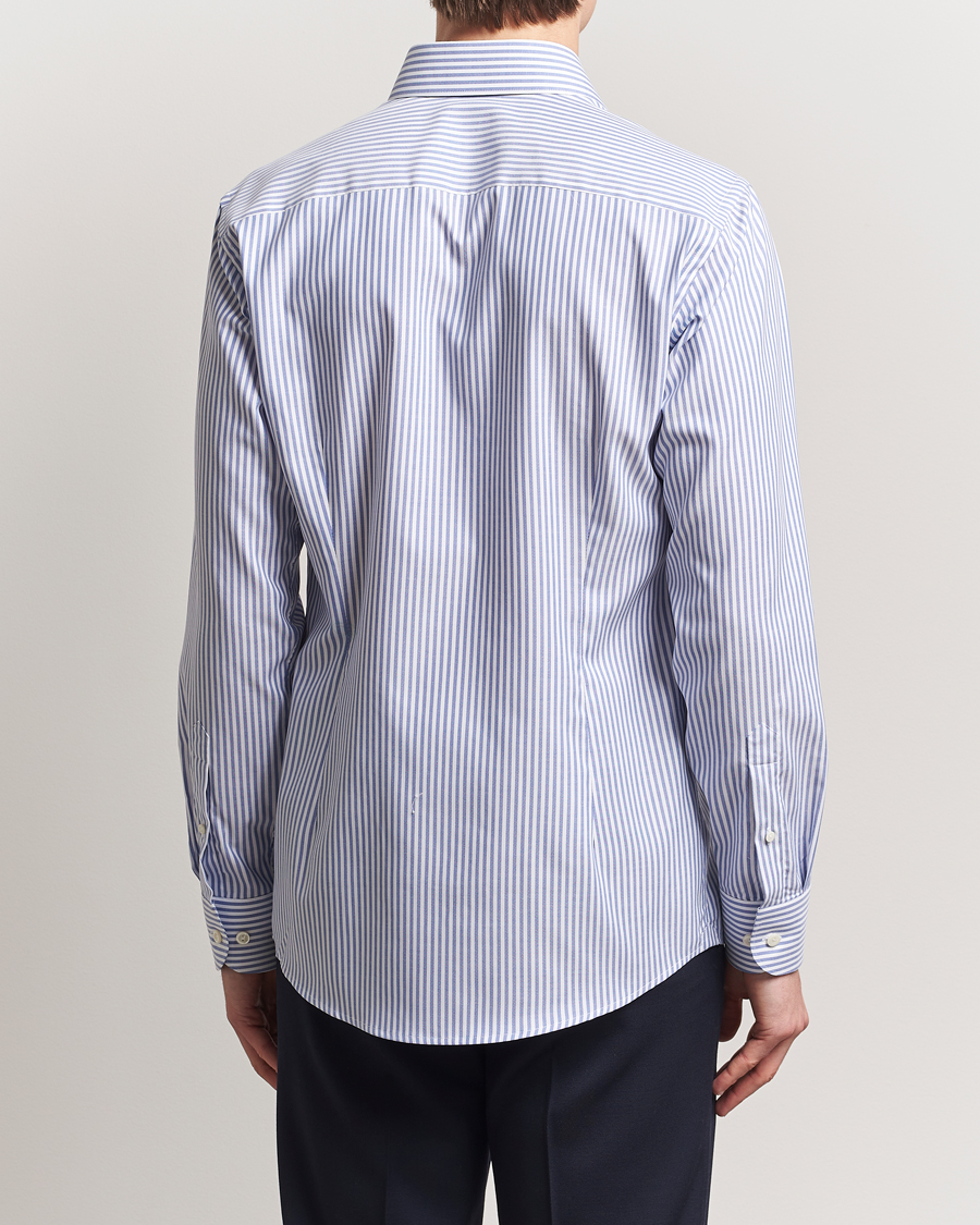 Herren | Hemden | Eton | Slim Fit Signature Oxford Shirt Blue/White