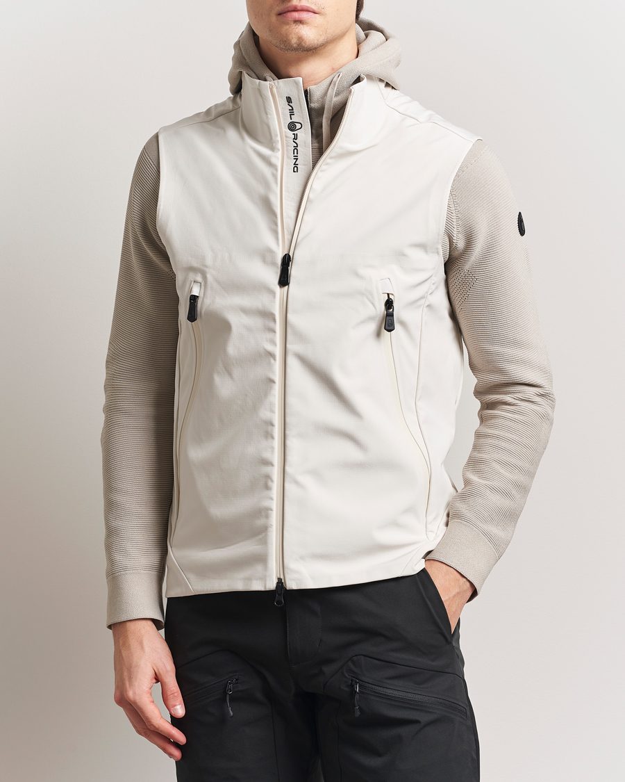 Herren | Westen | Sail Racing | Spray Softshell Vest Ivory