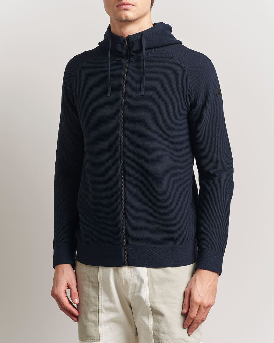 Herren | Pullover | Sail Racing | Element Seamless Hooded Full Zip Dark Navy