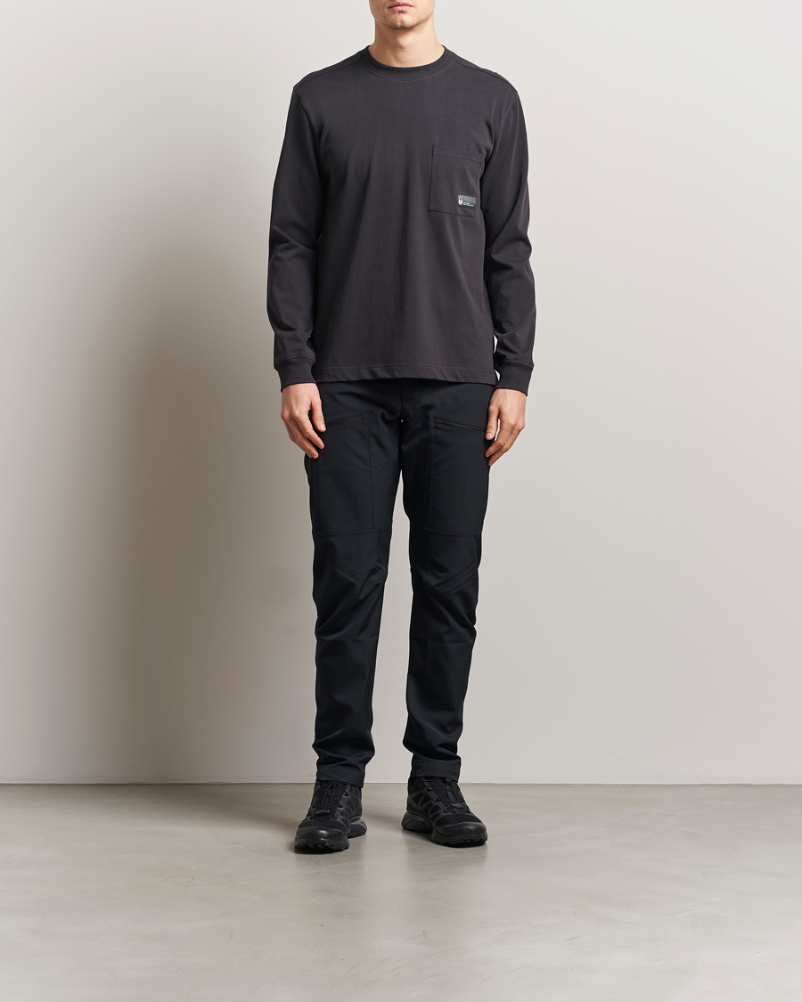 Herren | T-Shirts | Sail Racing | Cyclone Heavy Cotton Long Sleeve T-Shirt Phantom Grey