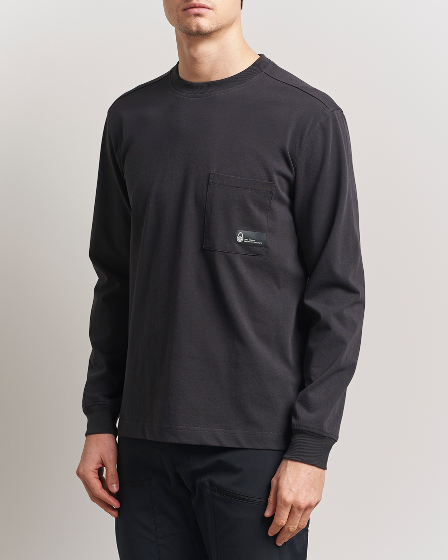 Herren | T-Shirts | Sail Racing | Cyclone Heavy Cotton Long Sleeve T-Shirt Phantom Grey