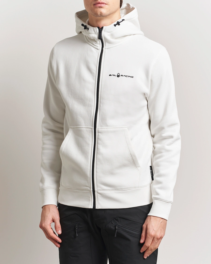 Herren | Pullover | Sail Racing | Bowman Full Zip Hoodie Storm White