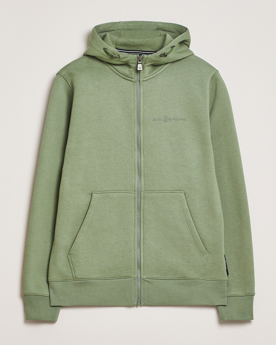 Herren | Pullover | Sail Racing | Bowman Full Zip Hoodie Hedge Green
