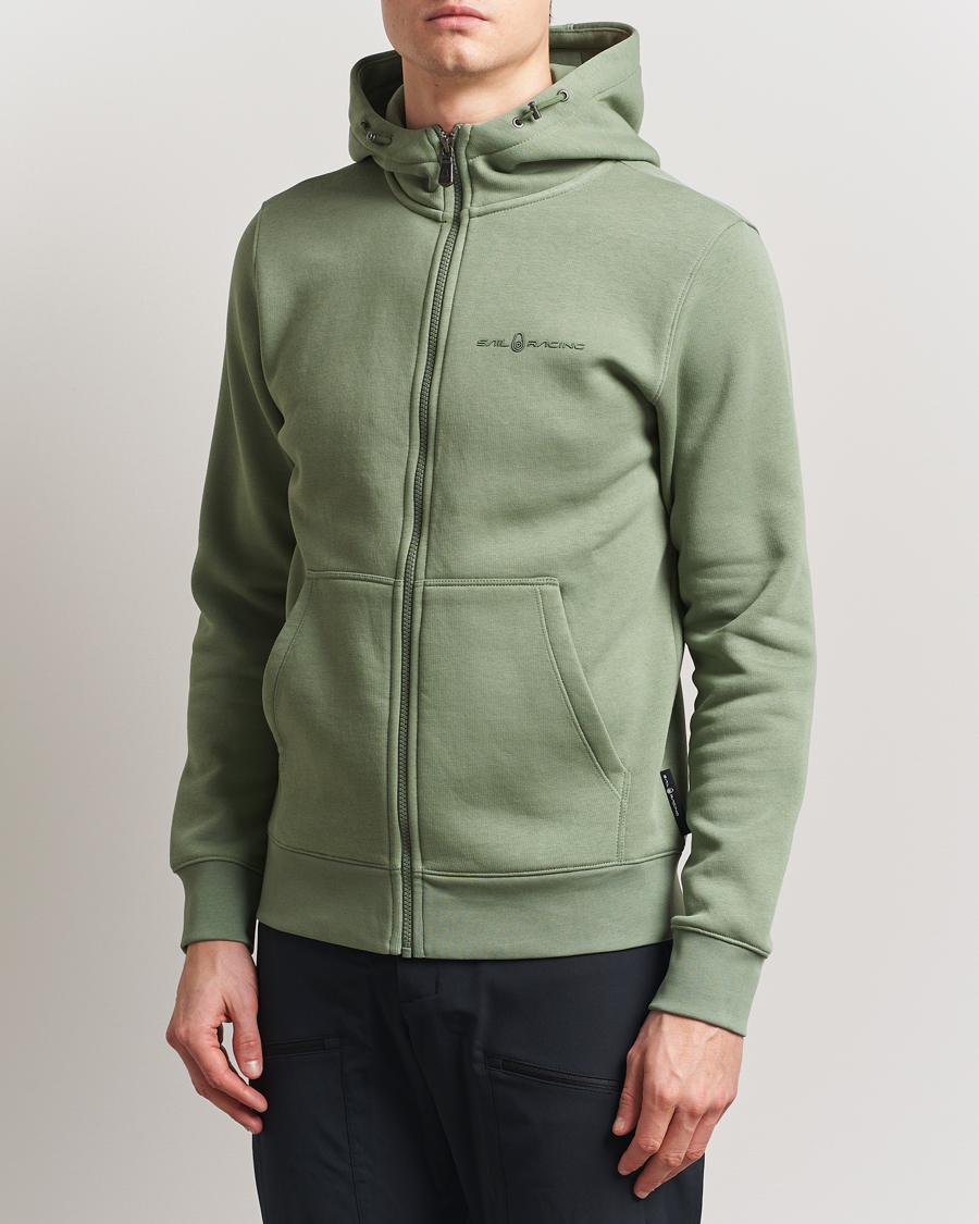 Herren | Pullover | Sail Racing | Bowman Full Zip Hoodie Hedge Green