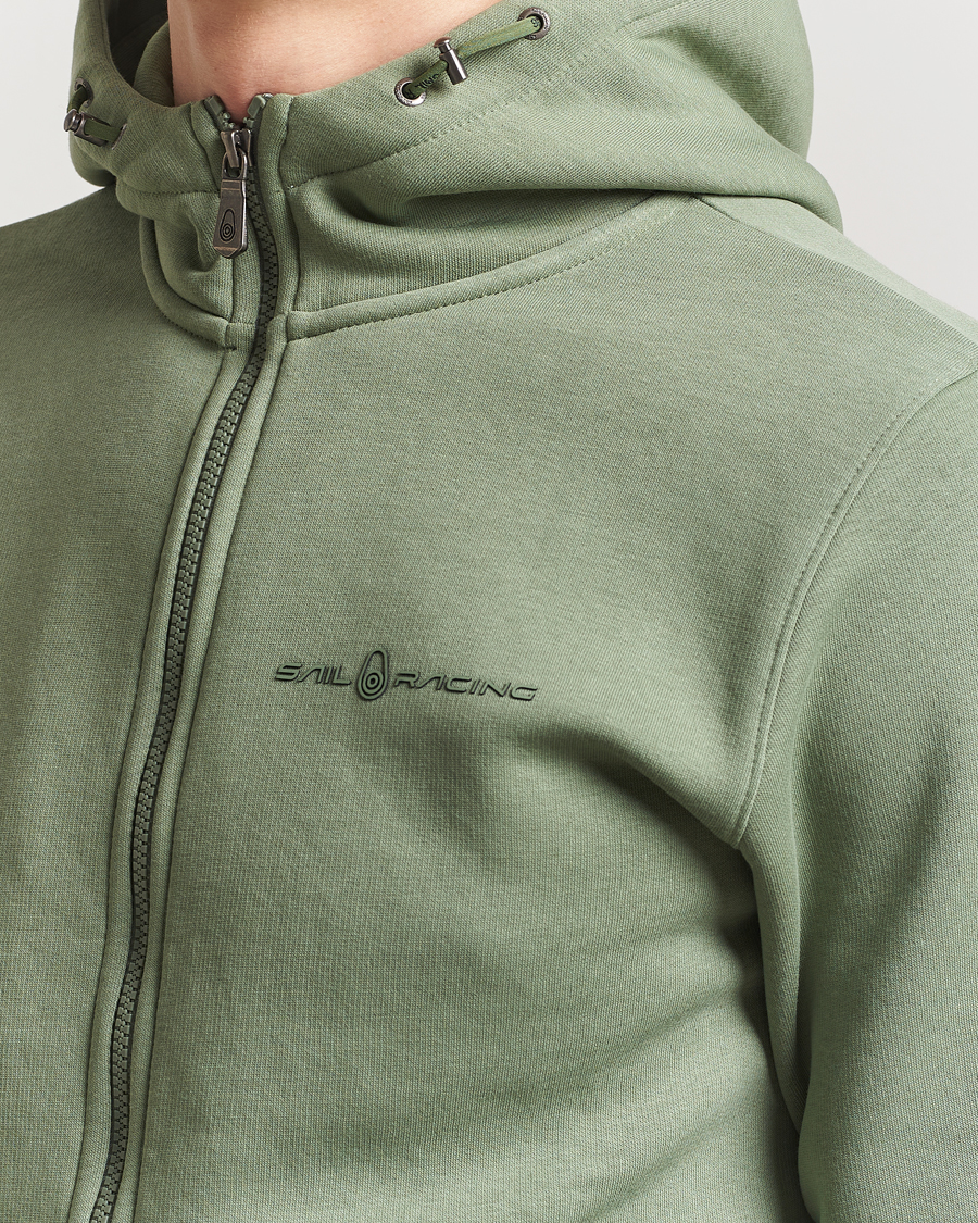 Herren | Pullover | Sail Racing | Bowman Full Zip Hoodie Hedge Green
