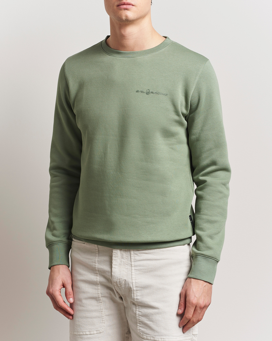 Herren | Pullover | Sail Racing | Bowman Crew Neck Sweatshirt Hedge Green
