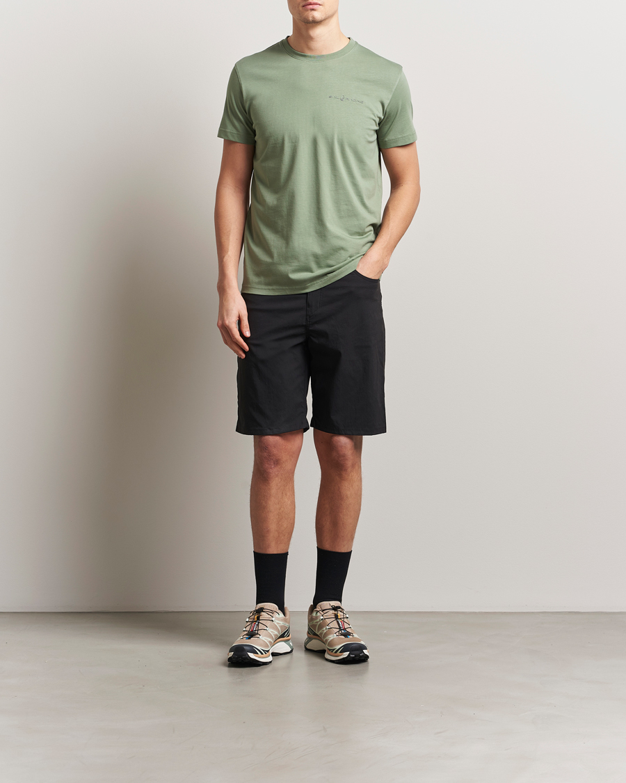 Herren | T-Shirts | Sail Racing | Bowman Crew Neck T-Shirt Hedge Green