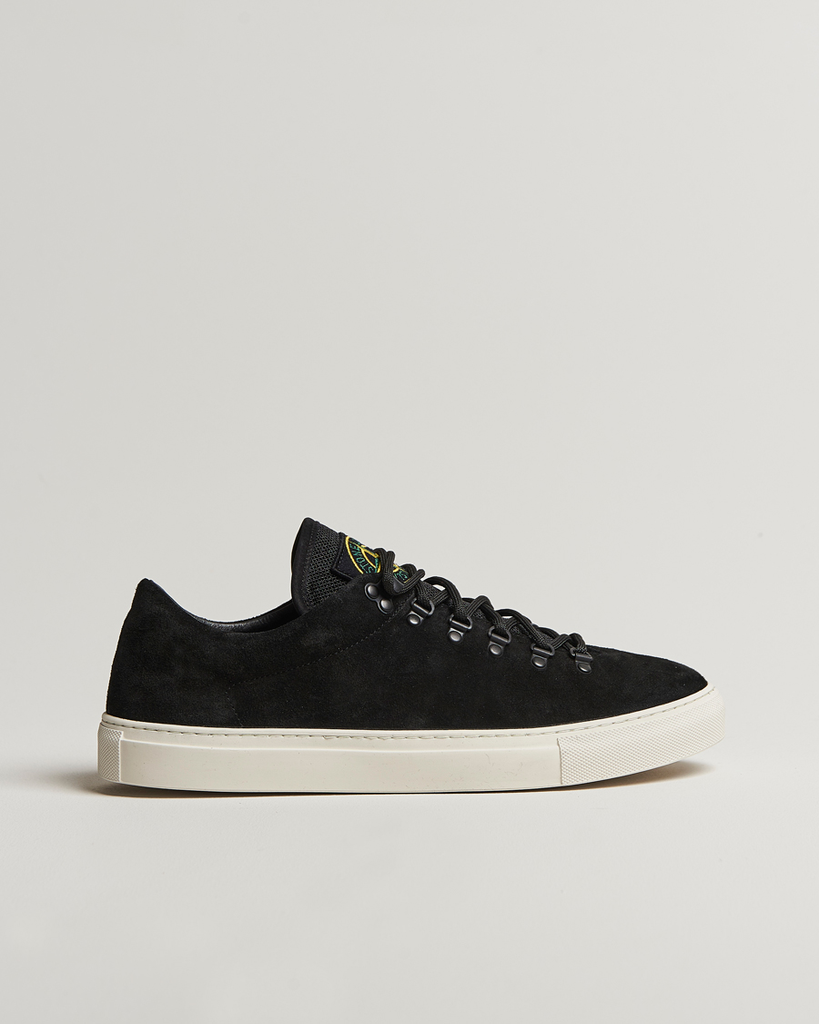Herren | Sneaker | Stone Island | Low Top Suede Sneakers Black