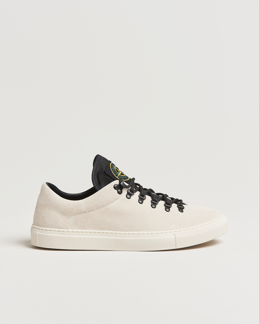 Herren | Sneaker | Stone Island | Low Top Suede Sneakers Sand