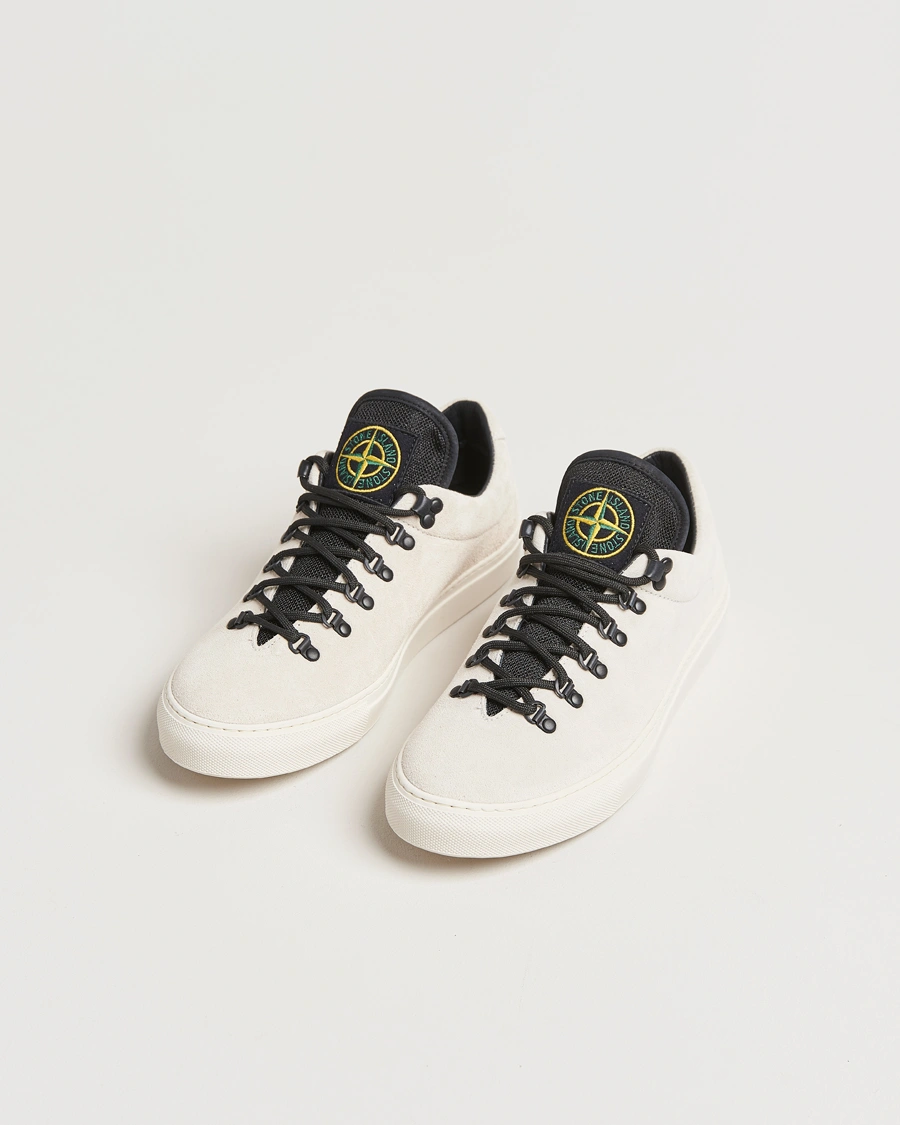 Herren | Sneaker | Stone Island | Low Top Suede Sneakers Sand