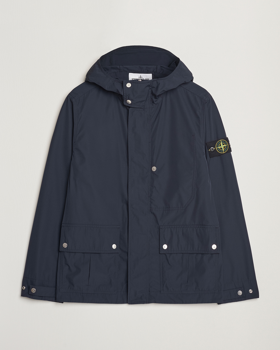 Herren | Jacken | Stone Island | Micro Twill Short Parka Navy Blue