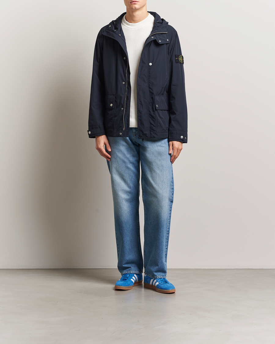 Herren | Jacken | Stone Island | Micro Twill Short Parka Navy Blue
