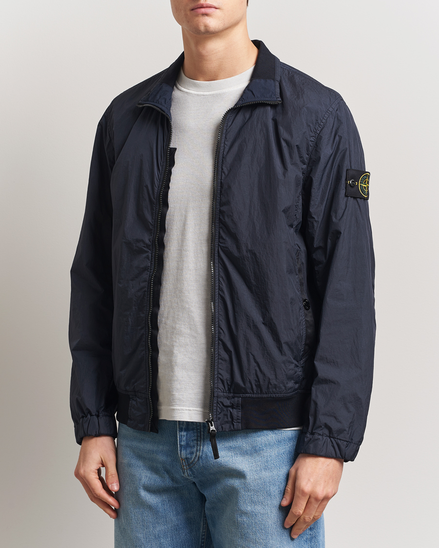 Herren | Jacken | Stone Island | Crinkle Reps Short Jacket Navy Blue