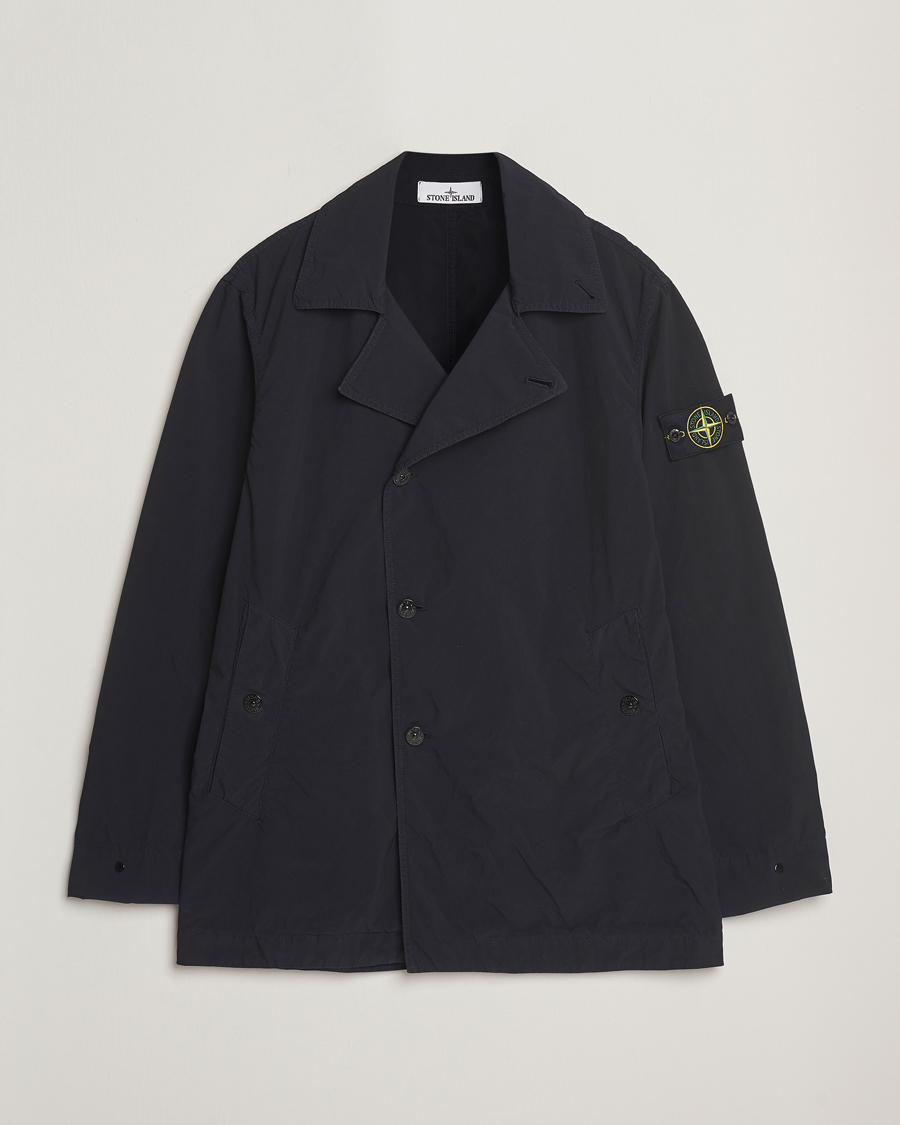 Herren | Jacken | Stone Island | Light Compact Touch Coat Navy Blue
