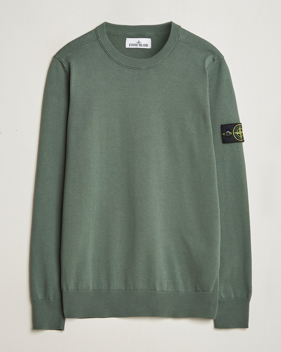 Herren | Pullover | Stone Island | Soft Organic Cotton Crew Neck Musk