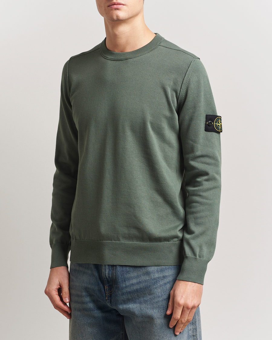Herren | Pullover | Stone Island | Soft Organic Cotton Crew Neck Musk