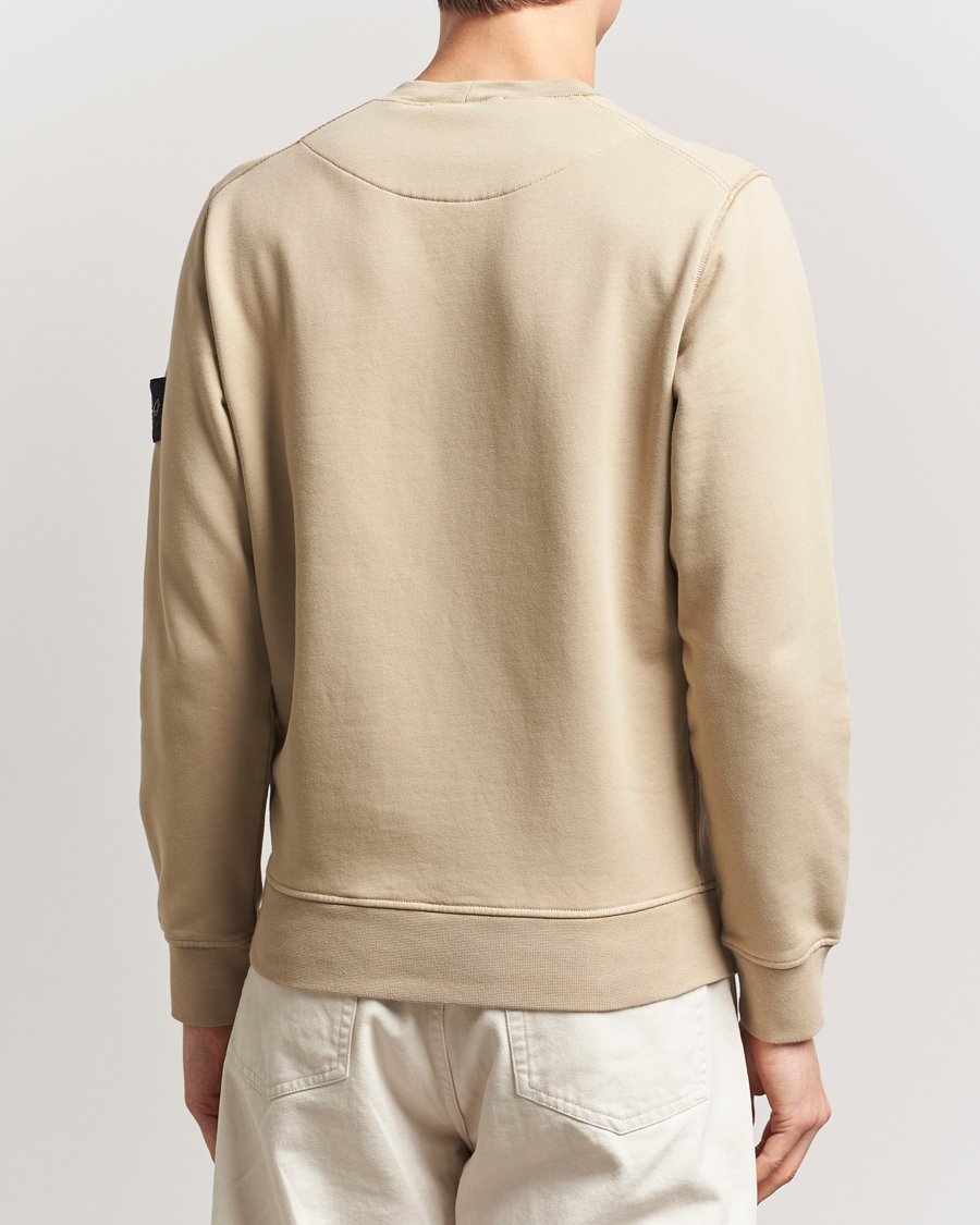 Herren | Pullover | Stone Island | Garment Dyed Fleece Sweatshirt Desert