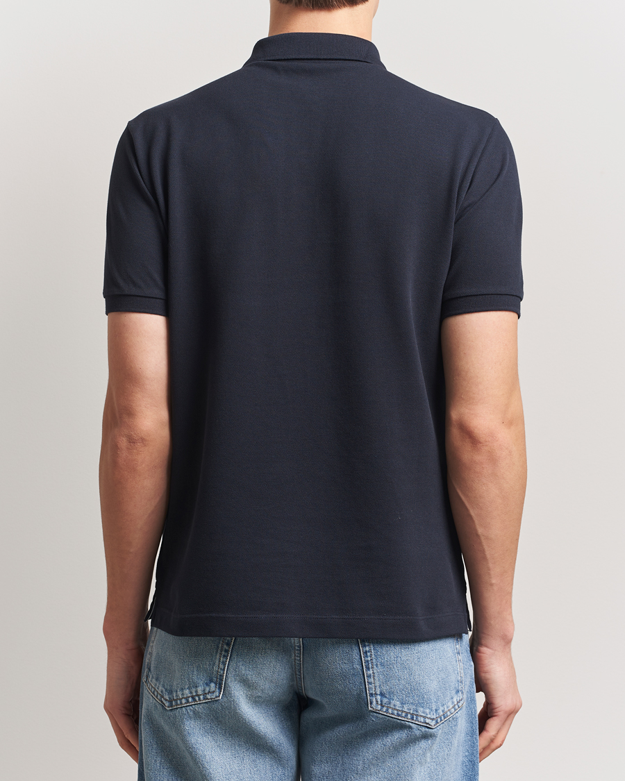 Herren | Poloshirts | Stone Island | Organic Cotton Pique Polo Navy Blue