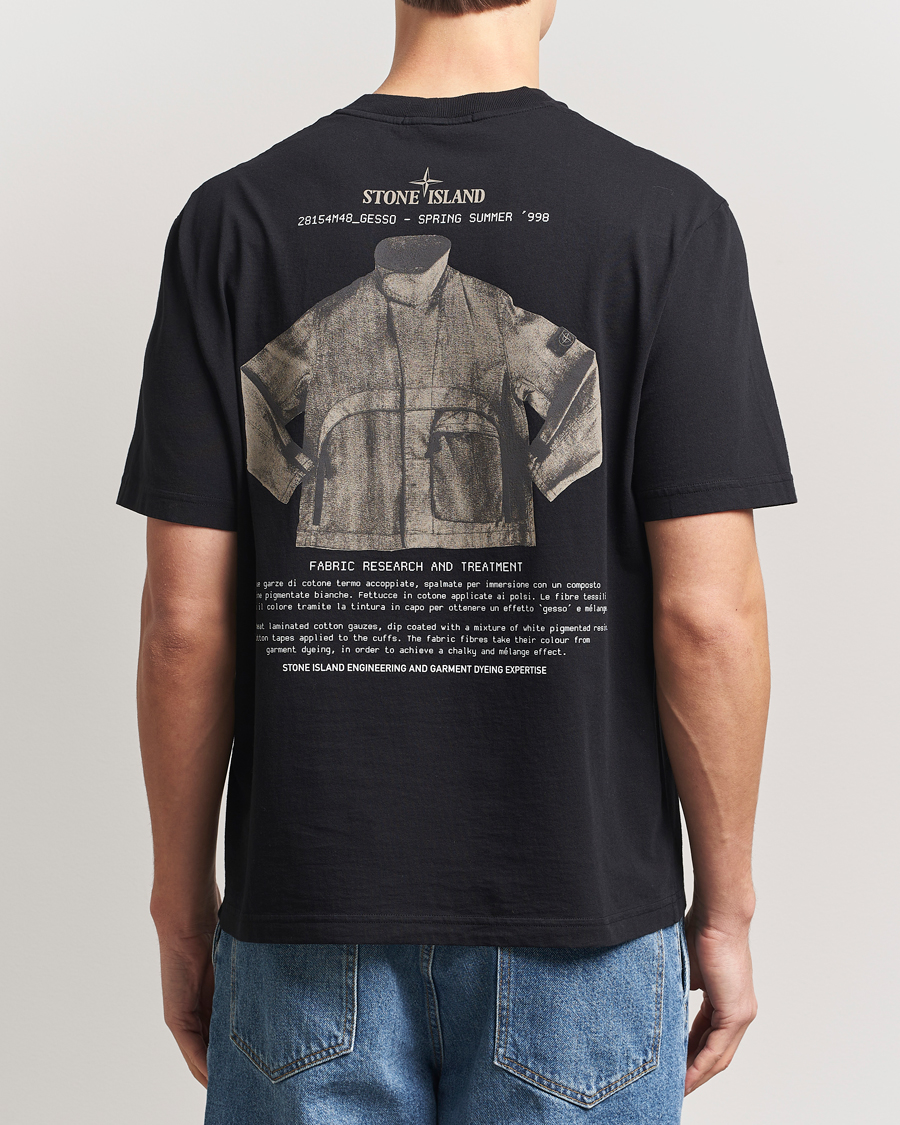 Herren | T-Shirts | Stone Island | Archivio Print T-Shirt Black