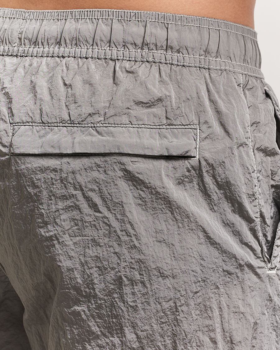 Herren | Badehosen | Stone Island | Nylon Metal Econyl Swimshorts Pearl Grey