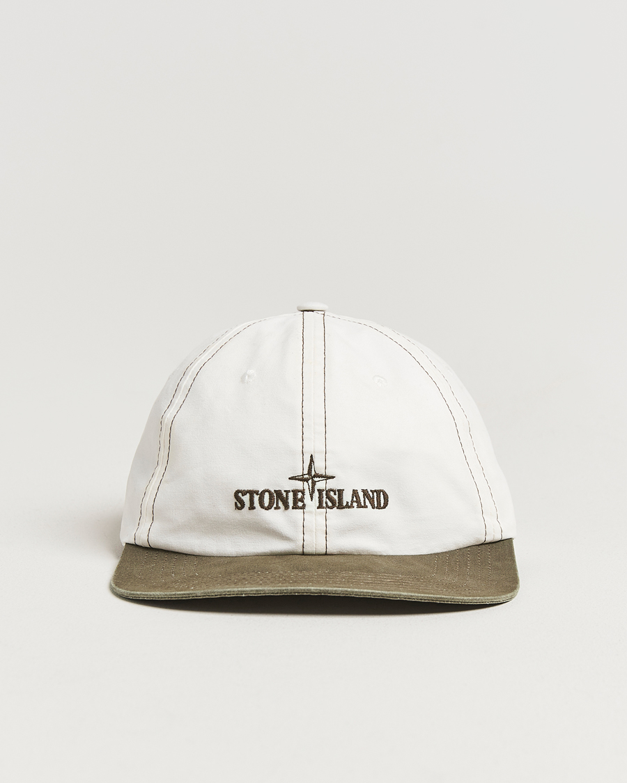 Herren | Hüte & Mützen | Stone Island | Tela Resinata Block Colour Cap Military Green
