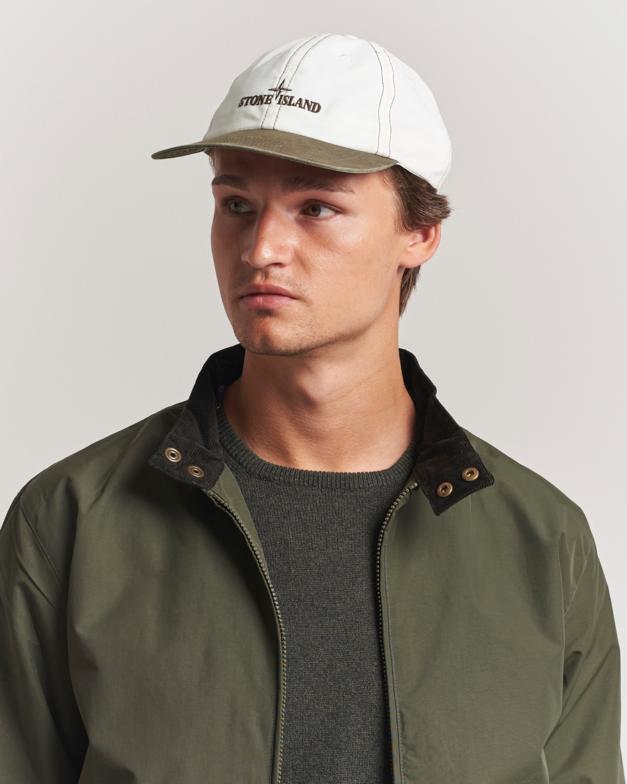 Herren | Hüte & Mützen | Stone Island | Tela Resinata Block Colour Cap Military Green