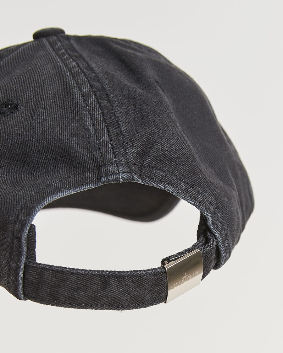 Herren | Hüte & Mützen | Stone Island | Cotton Gabardine Cap Black