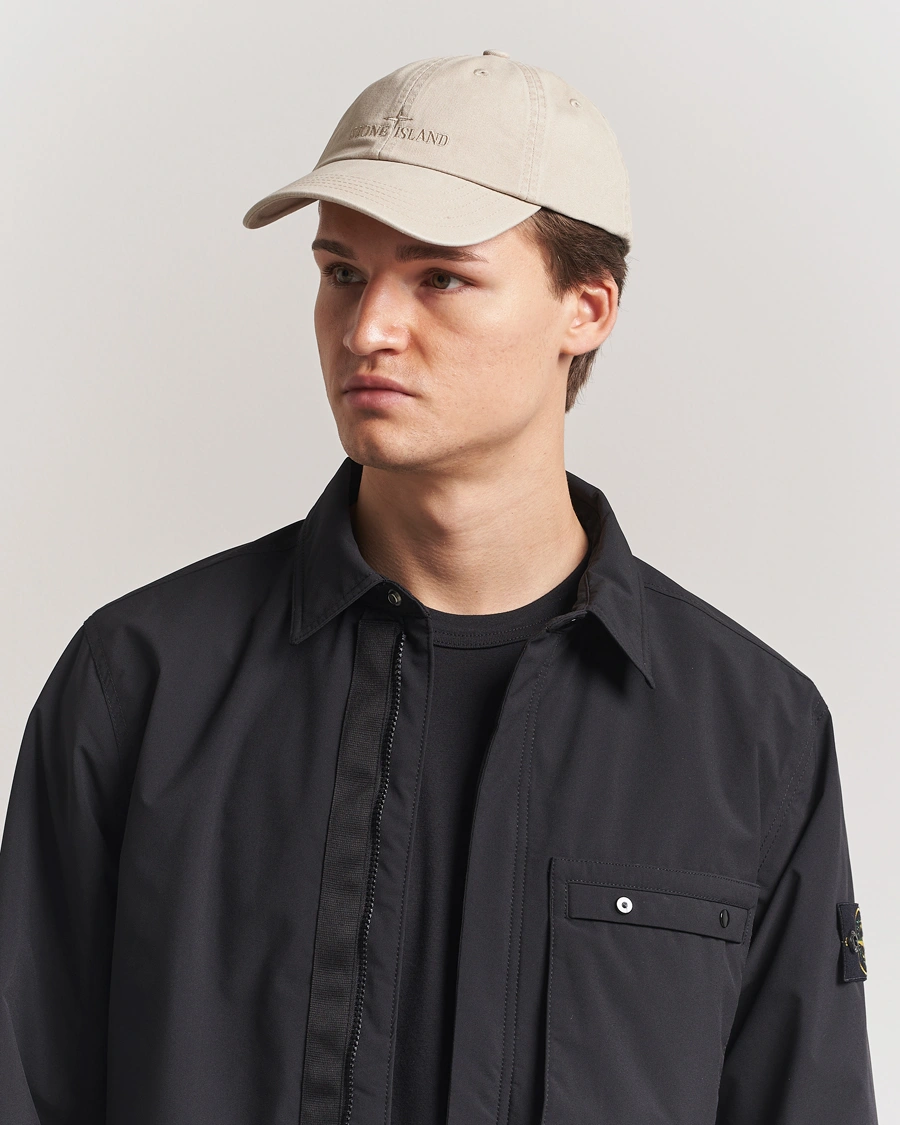 Herren | Hüte & Mützen | Stone Island | Cotton Gabardine Cap Desert