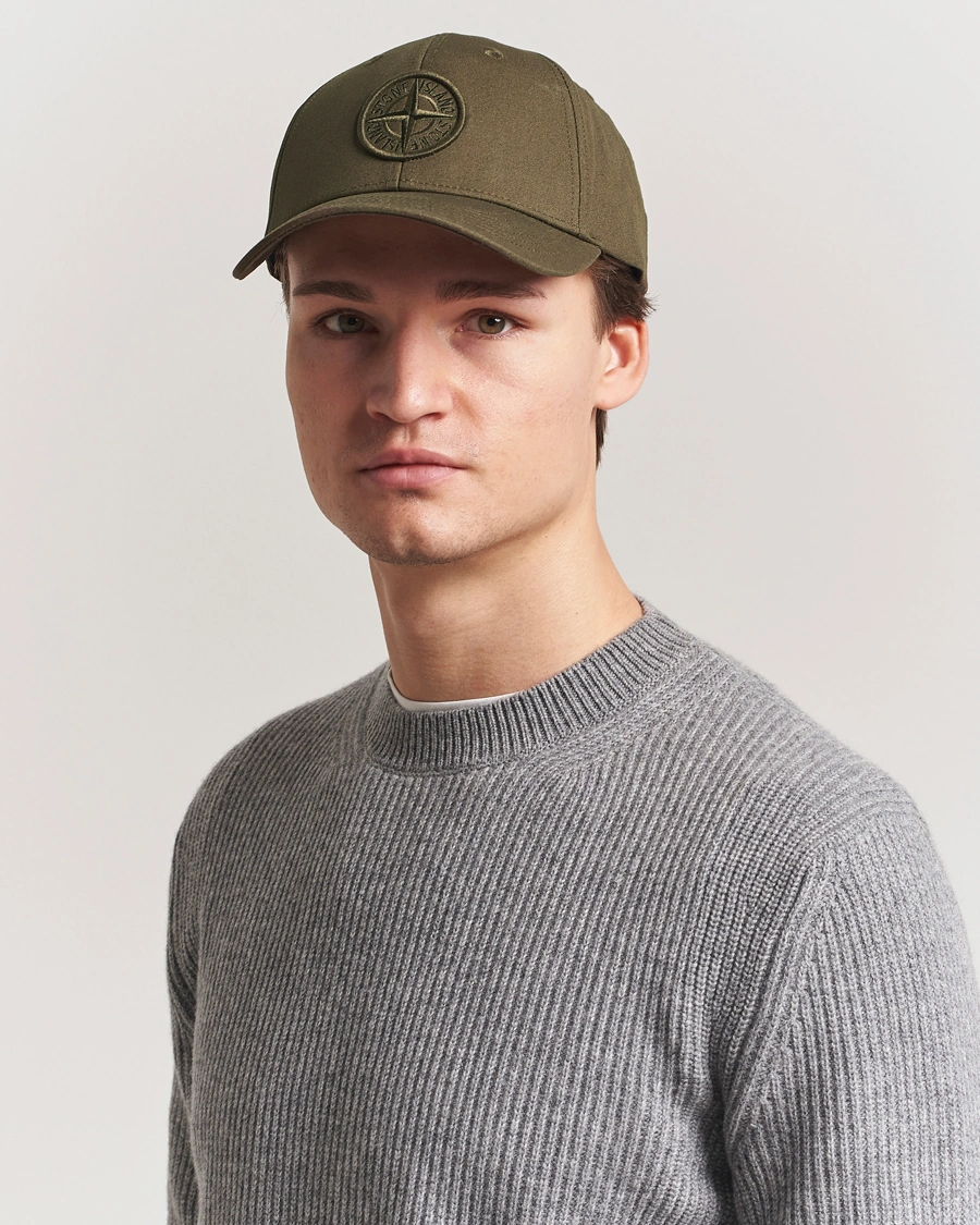 Herren | Hüte & Mützen | Stone Island | Classic Cotton Cap Military Green