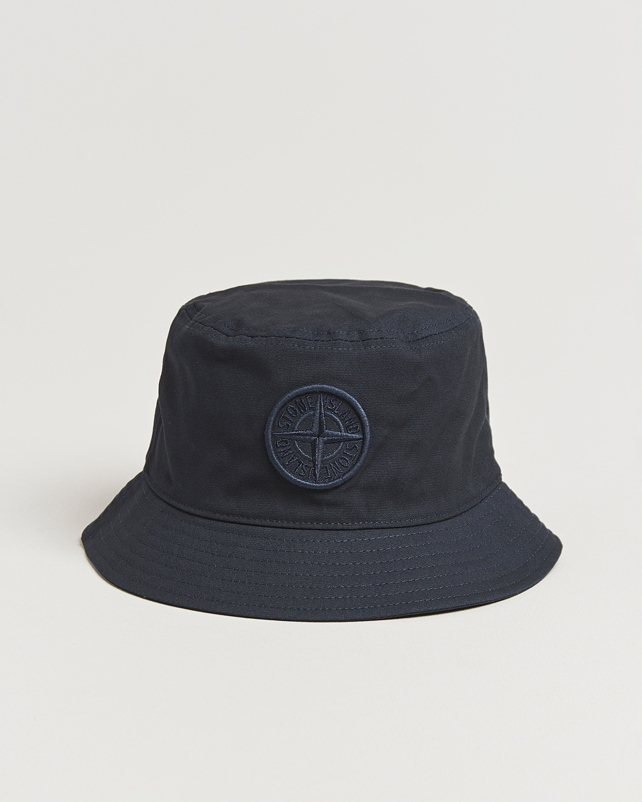 Herren | Hüte & Mützen | Stone Island | Logo Bucket Hat Navy Blue