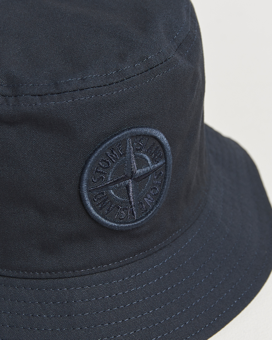 Herren | Hüte & Mützen | Stone Island | Logo Bucket Hat Navy Blue