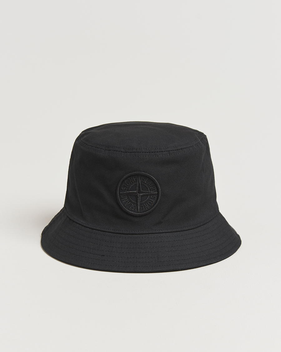 Herren | Hüte & Mützen | Stone Island | Logo Bucket Hat Black