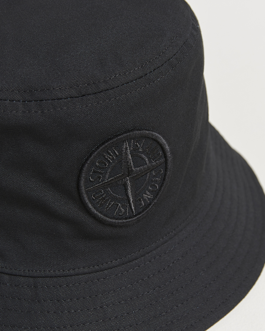 Herren | Hüte & Mützen | Stone Island | Logo Bucket Hat Black