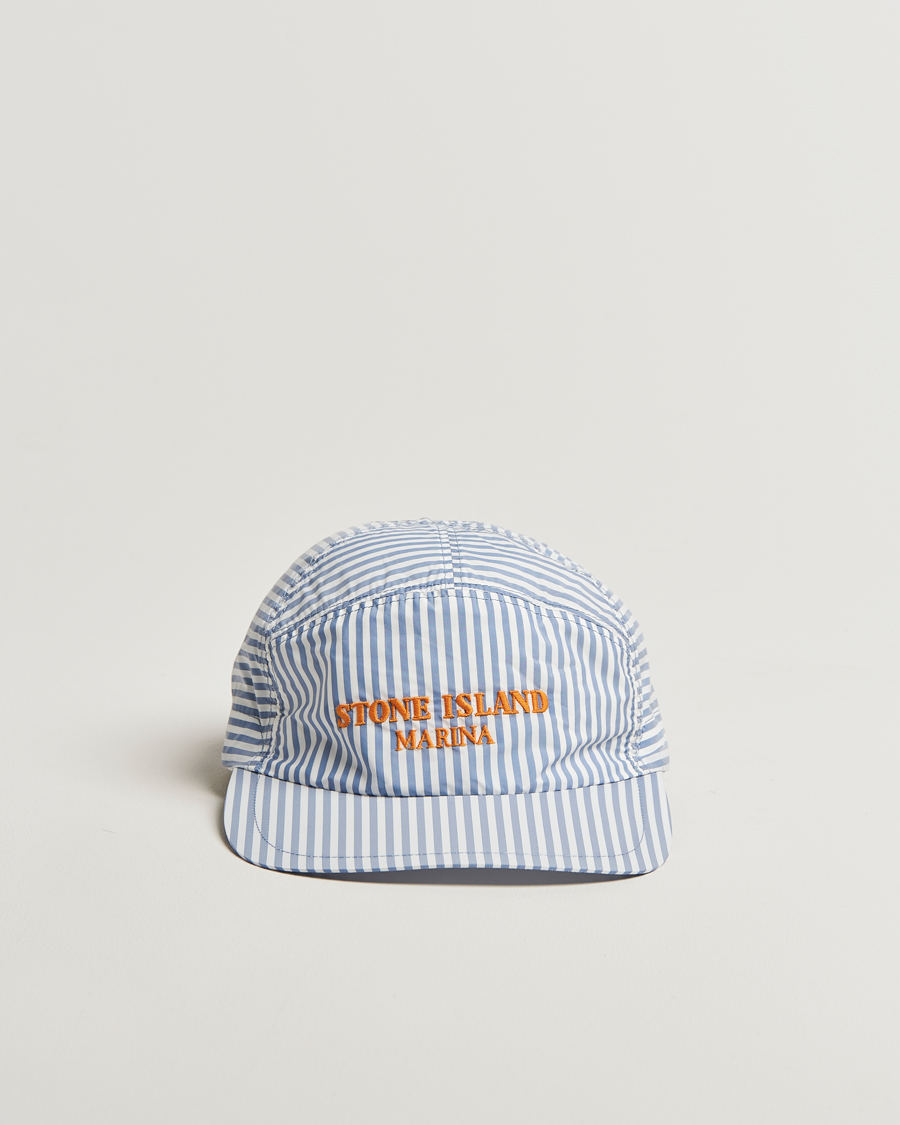 Herren | Hüte & Mützen | Stone Island | Marina Striped Cap Blue Marine