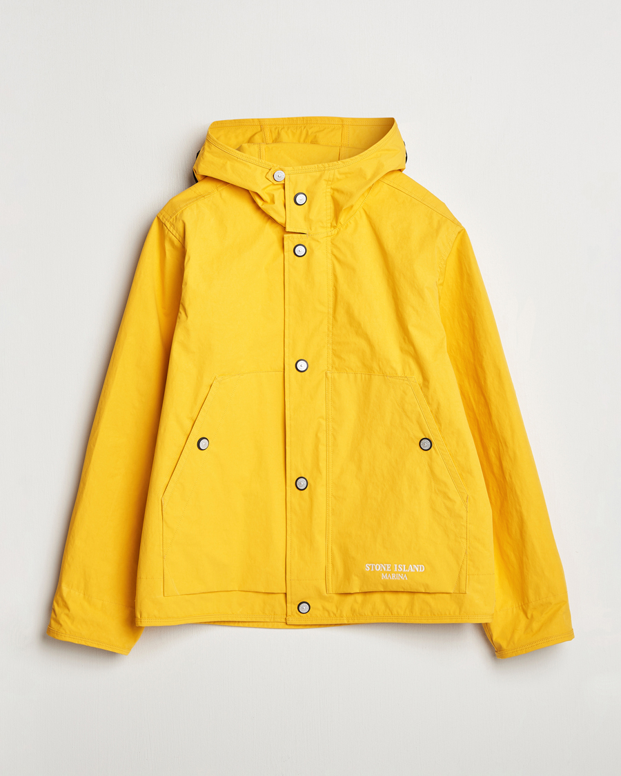 Herren | Jacken | Stone Island | Marina Aluminum Tela Jacket Ochre