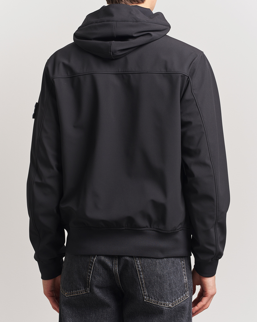 Herren | Jacken | Stone Island | Soft Shell Hooded Jacket Black