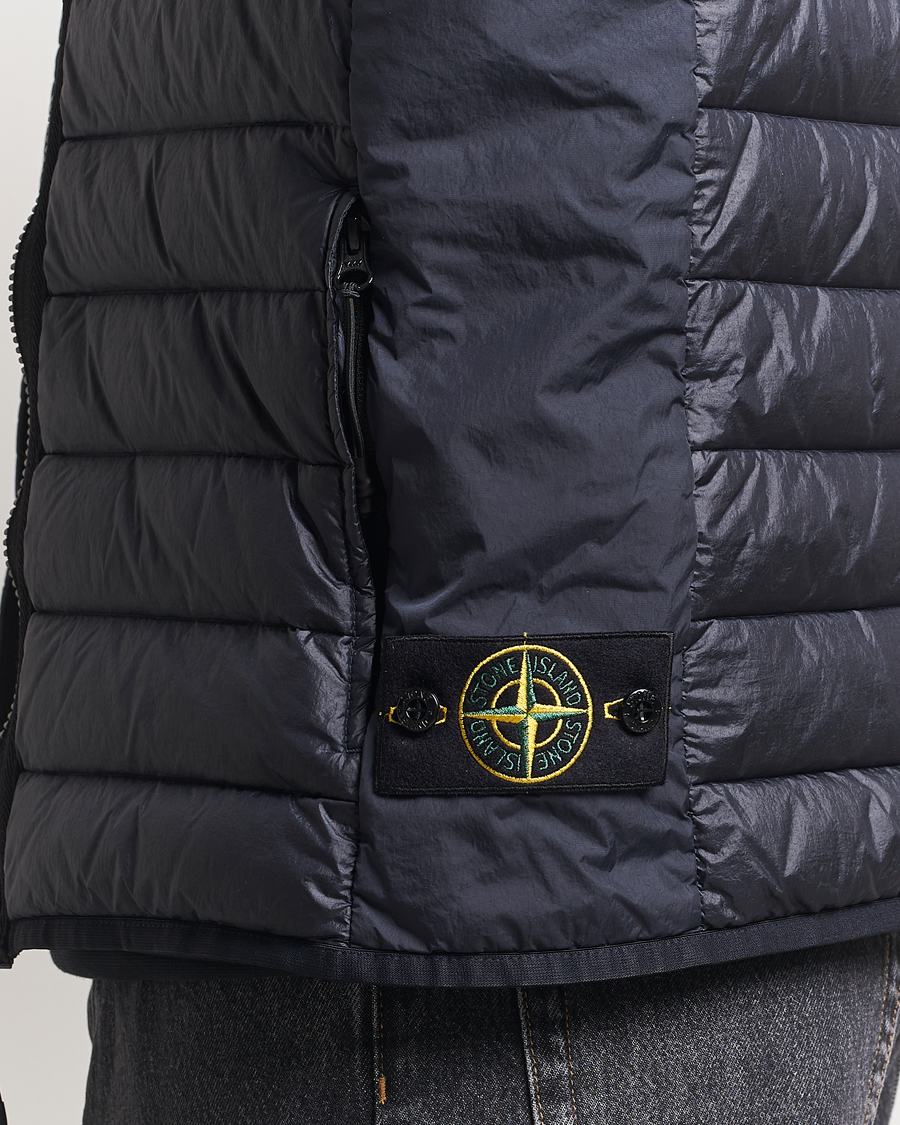 Herren | Westen | Stone Island | Nylon Down Vest Navy Blue