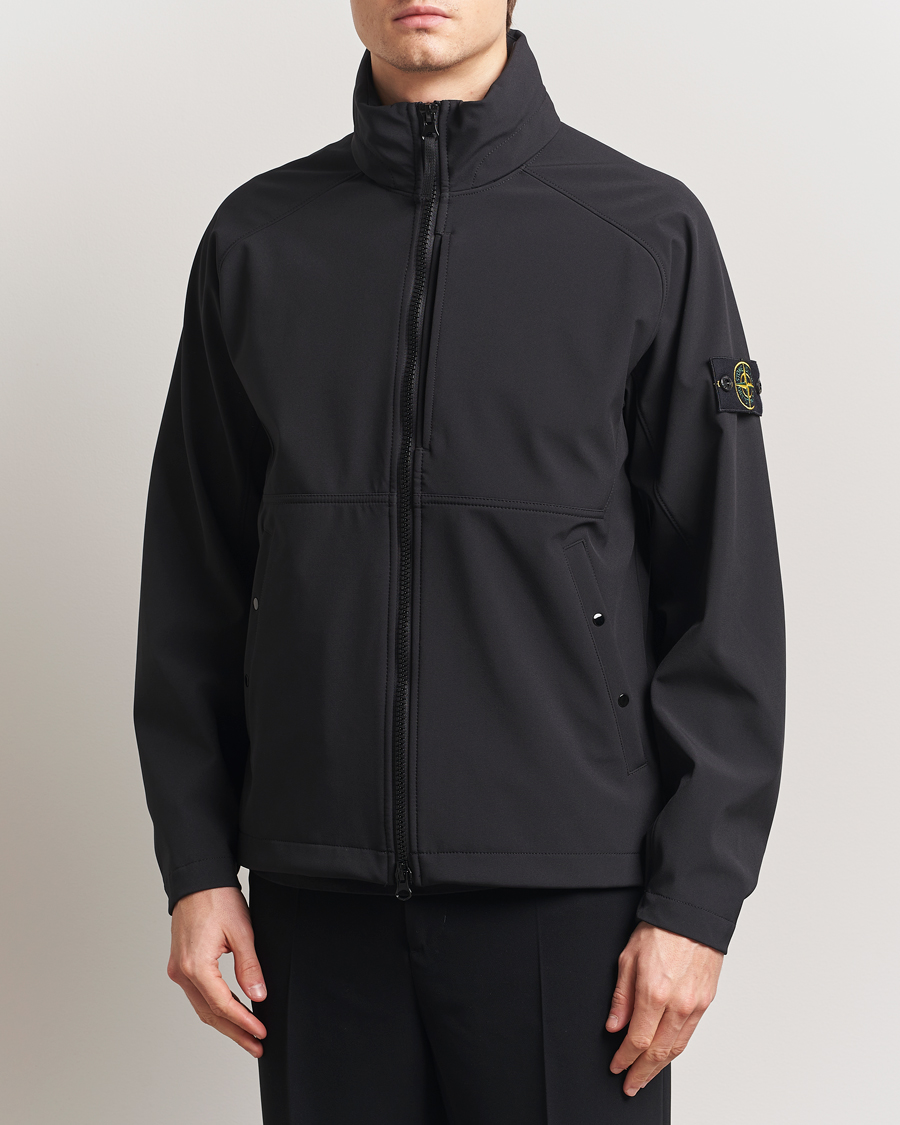 Herren | Jacken | Stone Island | Soft Shell Jacket Black
