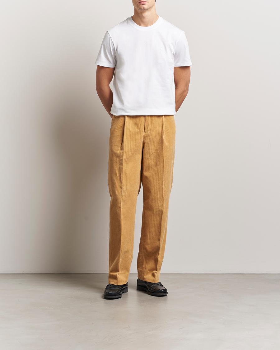 Herren | T-Shirts | AMI | Tonal Heart Logo T-Shirt White