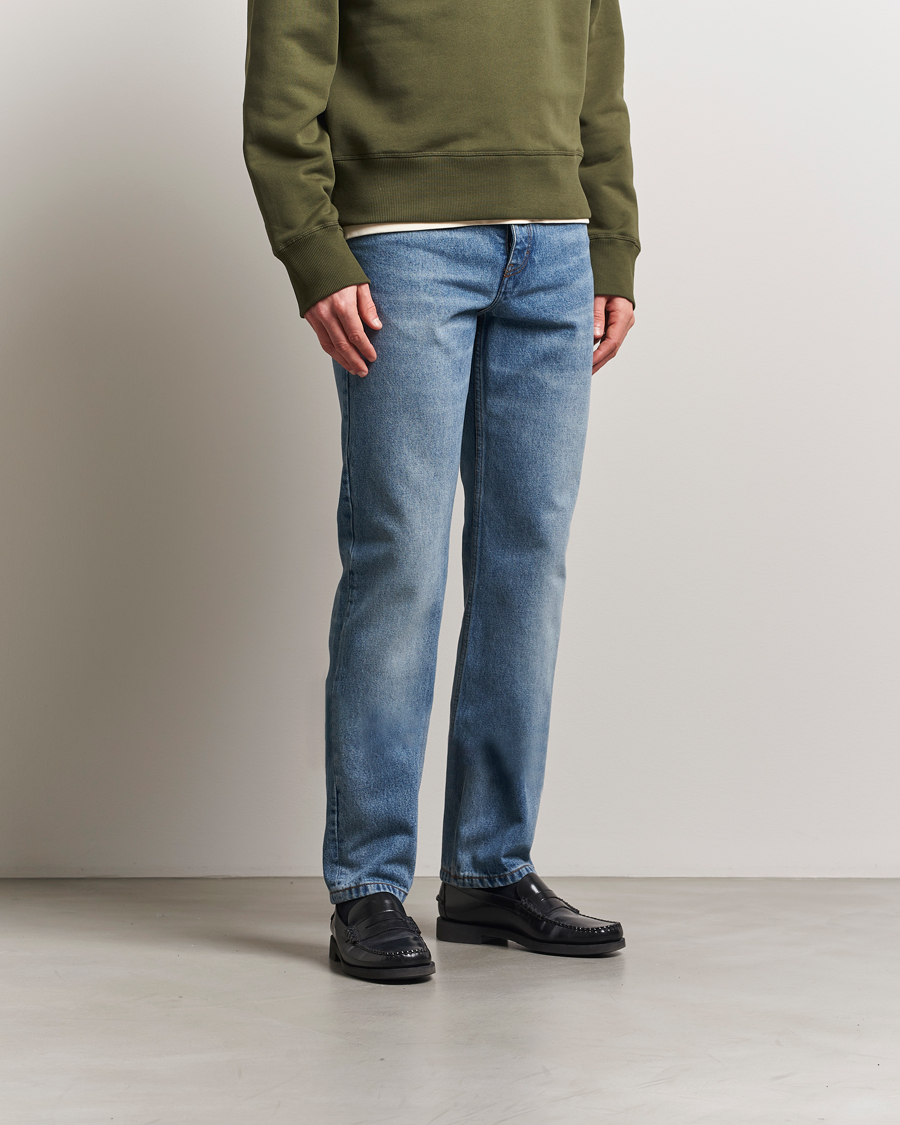 Herren | Jeans | AMI | Classic Fit Jeans Used Blue