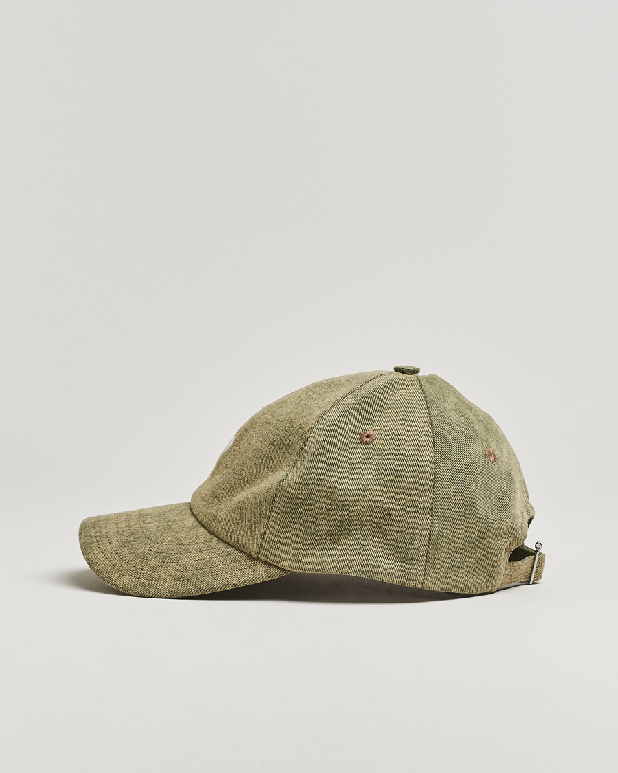 Herren | Hüte & Mützen | AMI | Off White Heart Logo Cap Green