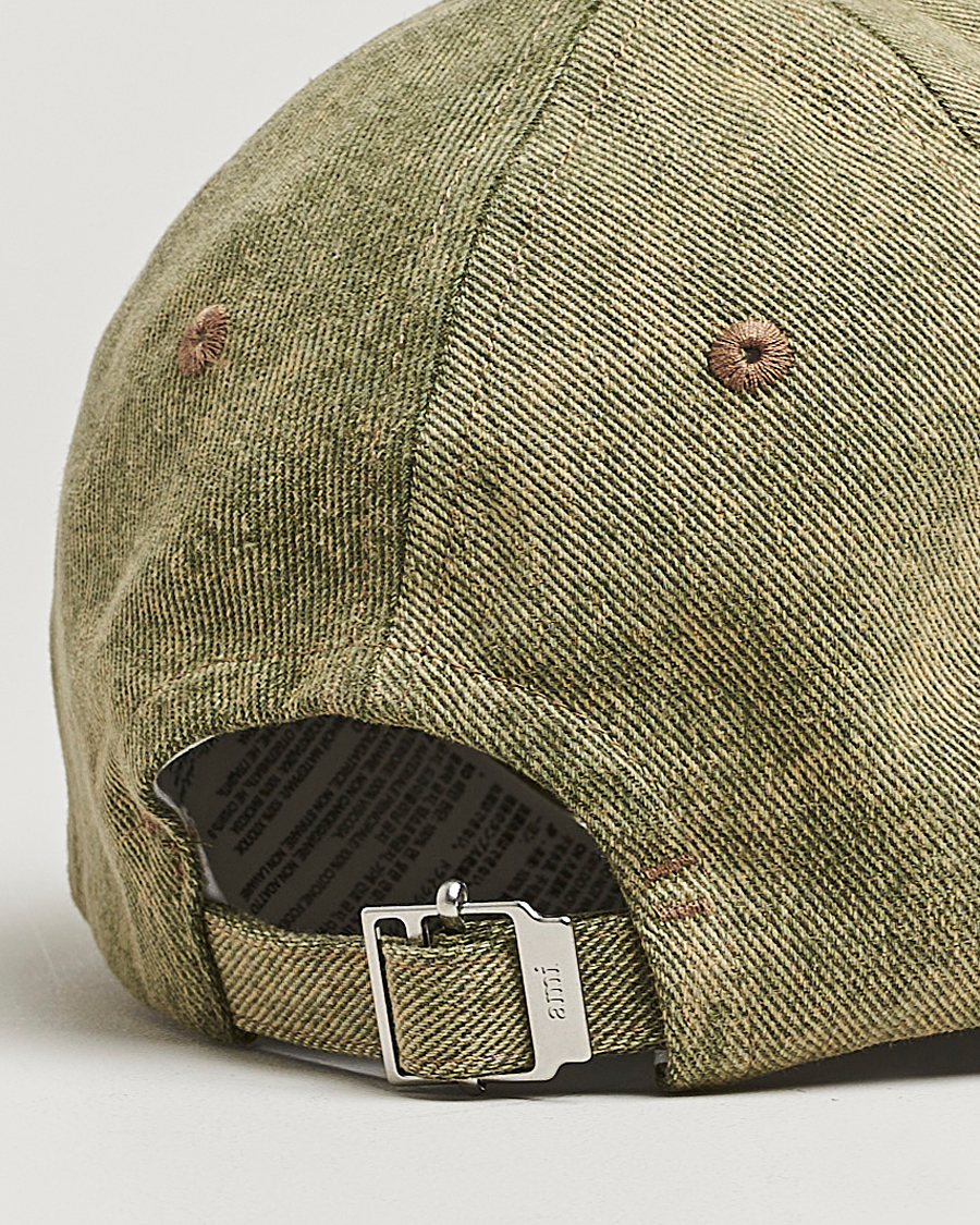 Herren | Hüte & Mützen | AMI | Off White Heart Logo Cap Green