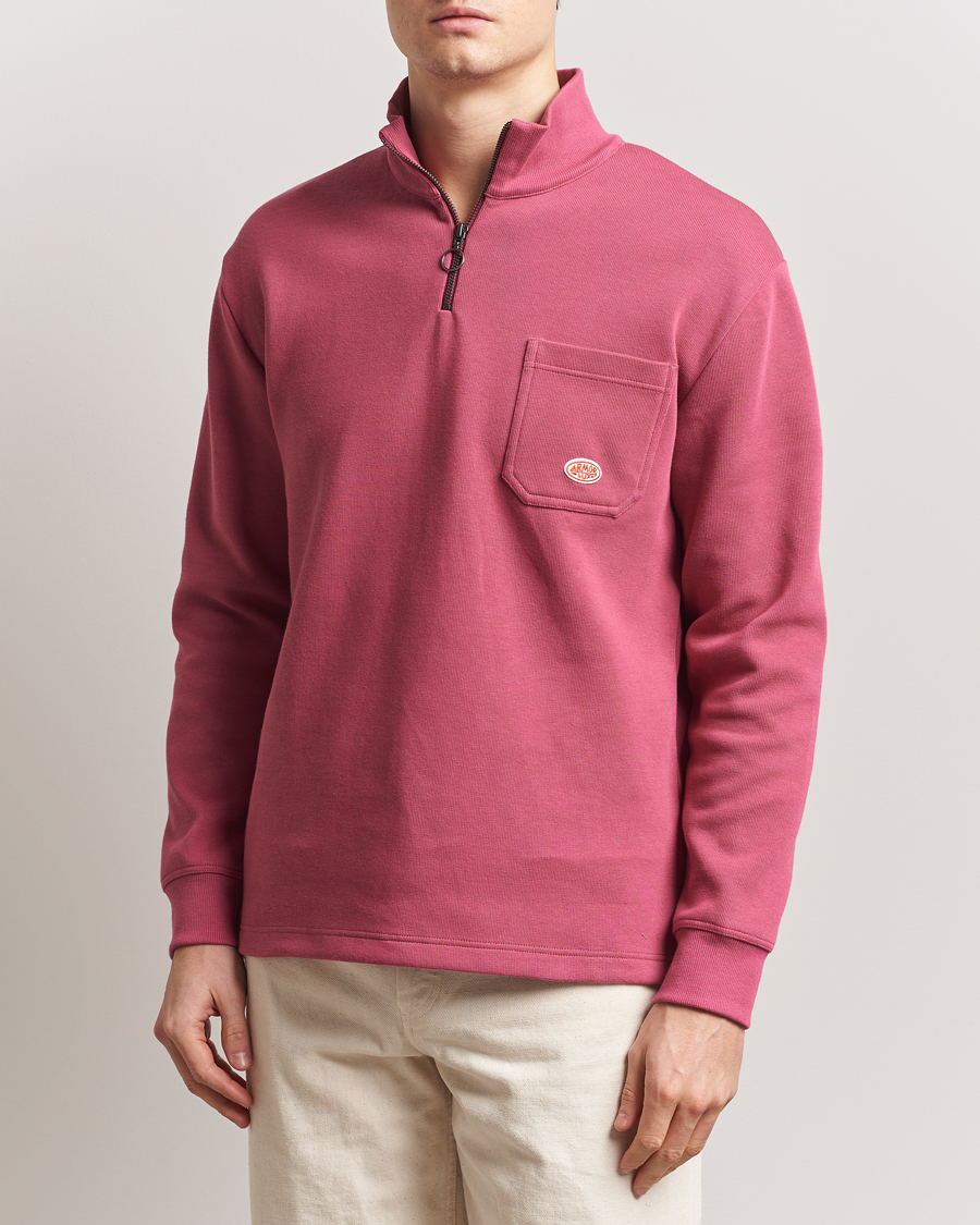 Herren | Pullover | Armor-lux | Camionneur Cotton Half Zip Sweater Malaga