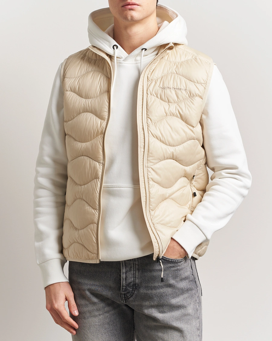 Herren | Westen | Peak Performance | Helium Down Vest Sand Fog