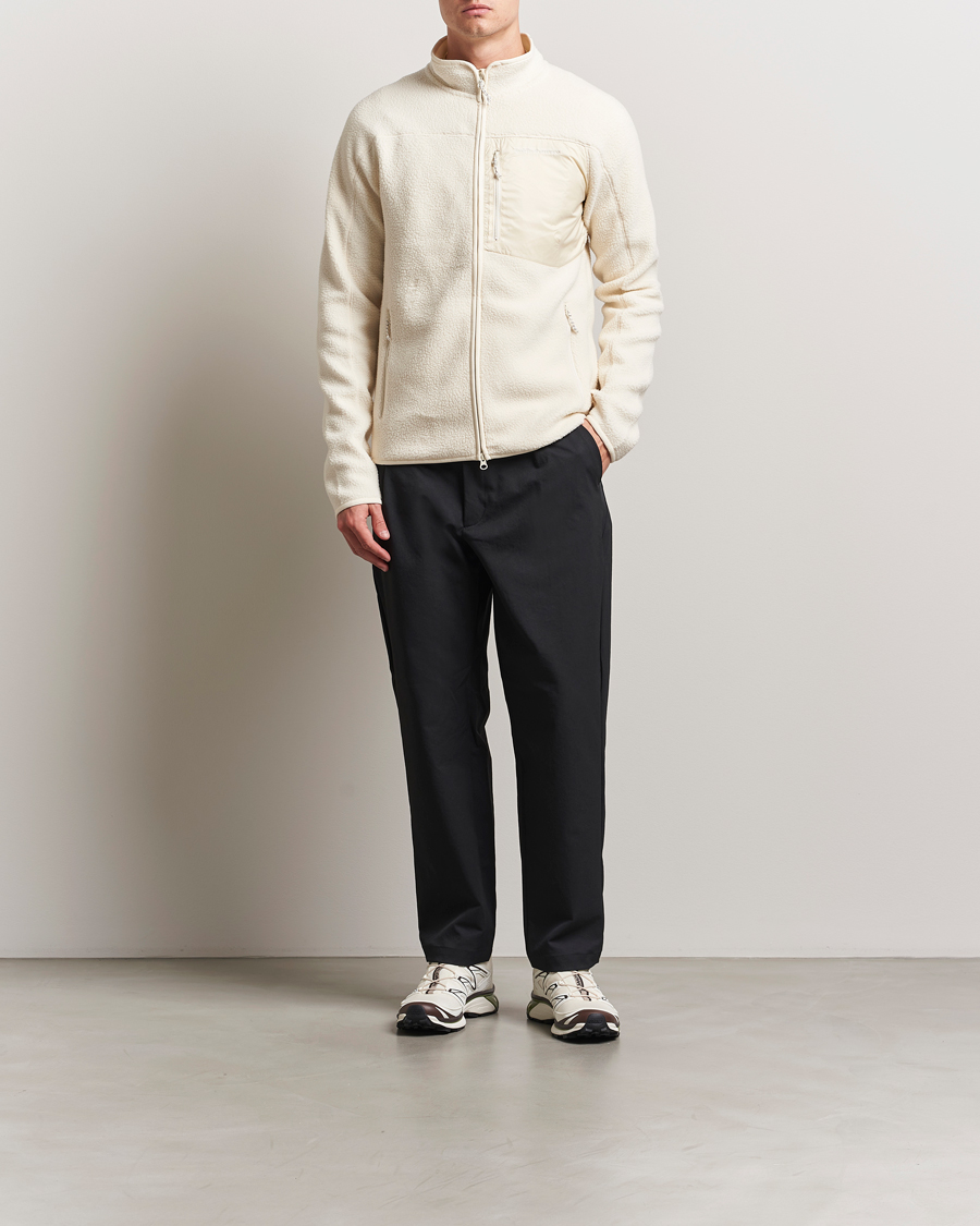 Herren | Pullover | Peak Performance | Pile Full Zip Vintage White