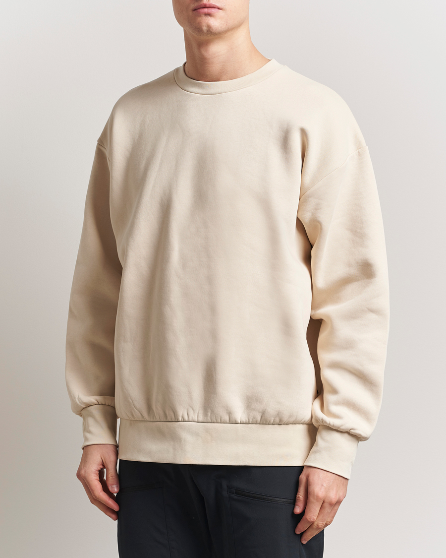 Herren | Pullover | Peak Performance | Original Stomp Crew Neck Sweatshirt Sand Fog