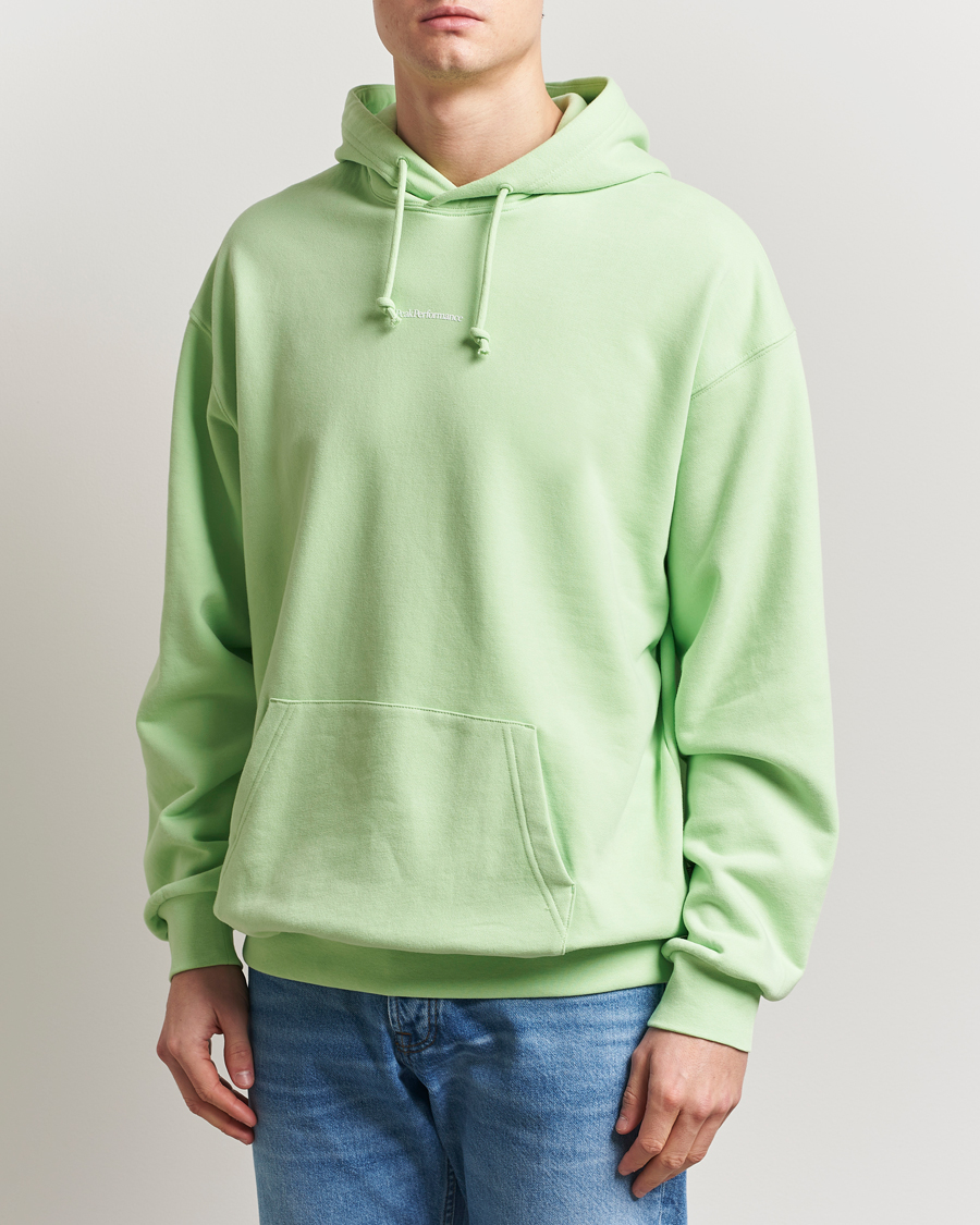Herren | Pullover | Peak Performance | Original Terry Hoodie Vivid Green